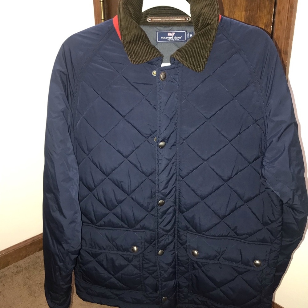 Vineyard vines quilted jacket - Navy - Mens - M